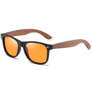 Lunettes <span class=keywords><strong>de</strong></span> <span class=keywords><strong>soleil</strong></span> polarisées en bois, légères, verres tactiques, certifiées ISO9001, protègent les yeux des reflets intenses du <span class=keywords><strong>soleil</strong></span> et <span class=keywords><strong>de</strong></span> l'eau - Product Image 3
