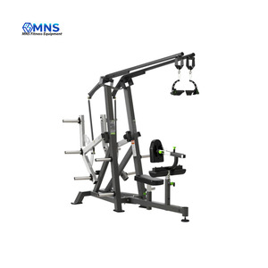 MNSフィットネス ハイエンド アジャスタブル ラットプルダウン プライム ストレングストレーニング シーテッドローマシン 業務用ジム向け - Product Image 1