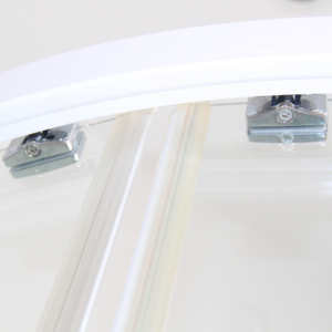 Porte de douche <span class=keywords><strong>caravane</strong></span> préfabriquée en aluminium Toilette Bain Rv Camping-car Cabine de douche en verre - Product Image 6