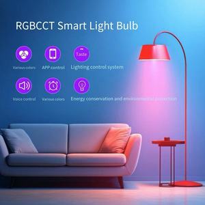 <span class=keywords><strong>Bombillas</strong></span> <span class=keywords><strong>LED</strong></span> Inteligentes RGB WiFi A19 E26 de Alto CRI Regulables Compatibles con <span class=keywords><strong>Alexa</strong></span> y Asistente de Google Control Remoto para PC de Aluminio CA 2700K-6000K - Product Image 3