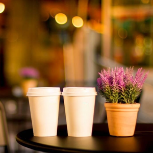 Design gratuito usa e getta a prova di testa carta da stampa flessografica tazza da caffè coperchio in plastica tazza di carta 8 oz bicchieri di carta caffè personalizzati - Product Image 5