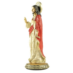 Vilead — Figurines religieux <span class=keywords><strong>catholique</strong></span>, éléments religieux, Sculpture du cœur religieuse de jésus, nouvelle collection - Product Image 3