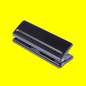 Perforadora Redonda Ajustable de 6 Anillos con Regla Plegable, Perforadora de Hojas de Recambio para Encuadernación, Accesorios de Oficina - Product Image 3