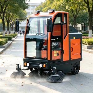 Nuova Spazzatrice Elettrica Industriale da 700mm Extra Larga con Sistema di Raccolta Polvere per Aeroporti e Banchine - Product Image 3