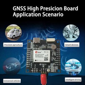 Placa GNSS de nivel centimétrico diferencial de U-blox RTK, algoritmos de suplantación y atasco de posicionamiento de nivel de centímetro, 1: 1, 2 - Product Image 5