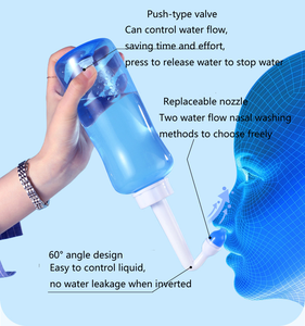 Bán hàng nóng 300ml 500ml neti nồi xoang rửa chai mũi rửa sạch áp lực rửa mũi thủy lợi - Product Image 2