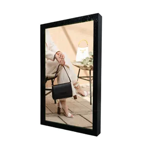 Promotion 2500 units outdoor thickness 10 cm fanless design digital signage waterproof LCD outdoor advertising display