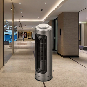 220 Volt Remote Control <b>Table</b> <b>Mini</b> Tower Fan Bladeless Motor Air Cooling Desk Bathroom Mechanical Made Air Cooling Tower Fan - Product Image 3