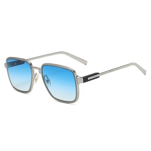 Nouvelles Lunettes de Soleil à Monture Métallique Tendance Européenne et Américaine, Style Haut de Gamme pour Photos de Rue, Protection Solaire - Product Image 5