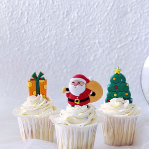 Chon เครื่องประดับยอดเค้กสำหรับปาร์ตี้วันเกิดสุขสันต์วันคริสต์มาส - Product Image 4