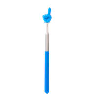Lindo puntero telescópico retráctil de 68 cm para profesores, guía de lectura para niños, herramienta de enseñanza preescolar.