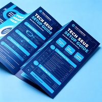 Catalogue d'exposition imprimé sur mesure, papier couché brillant, brochure pliée pour salon professionnel international