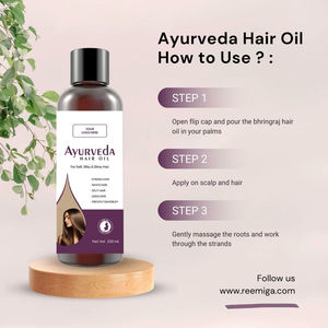 น้ำมันบำรุงและซ่อมแซมเส้นผมสมุนไพรอายุรเวทขายดีอันดับต้นๆ - Product Image 3