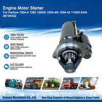 Démarreur de moteur pour engins de construction 2873K632 pour 1004-4 135ti 1004G 1004-40t 1004-42 1104D-E44t
