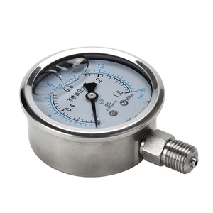 High Precision Stainless Steel Water Air 0-100psi <strong>Pressure</strong> <strong>Gauge</strong> for Hydraulic Industries with <strong>1</strong>.6% Accuracy and 2-Year Warranty - Product Image 3