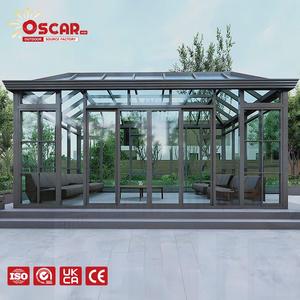 Véranda Solaire en Aluminium avec Isolation Thermique et Protection <span class=keywords><strong>UV</strong></span> – Design Moderne et Élégant pour Jardin, Patio et Cour Arrière - Product Image 1