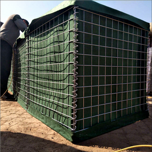 Barrière Gabion Anti-Explosion en Treillis Soudé Galvanisé pour Contrôle des Inondations, Dimensions Personnalisées - Product Image 1