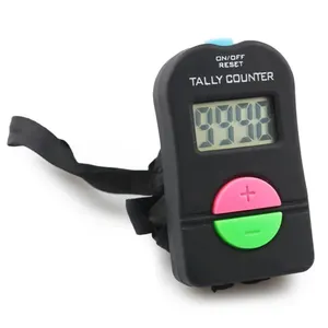 디지털 핸드 탈리 카운터 전자 수동 리모콘 0-9999 덧셈과 빼기 골프 체육관 달리기를위한 휴대용 카운터