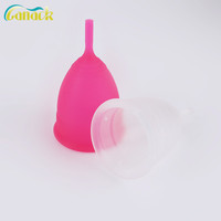 Venta directa de fábrica 100% Aplicador de copa menstrual de silicona de grado médico Copa menstrual reutilizable