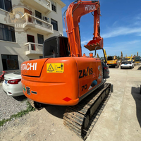 Excavatrice HITACHI ZX70 d'occasion en bon état, ZX60 ZX75US ZX80, matériel de construction, mini-excavatrice pour travaux de construction sur site
