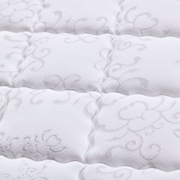 Matelas orthopédique résistant à l'usure, respectueux de la peau, anti-acariens, respirant, silencieux et confortable pour les locations.