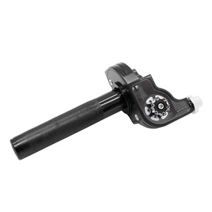 Acelerador de giro grande CNC de aleación de aluminio con empuñadura antideslizante para modificación y mejora de motocicletas - Product Image 4
