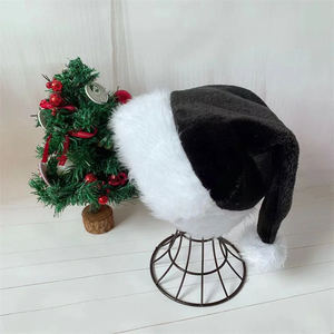 2024 Año Nuevo de alta calidad 30*45cm sombrero de Navidad de piel blanca para adultos y niños decoraciones para el hogar de fiesta para Navidad - Product Image 4