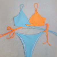 S722 Hot Open Fashion Show Sexy Bikinis Femme Maillots De Bain Photos Femmes Sexy String Bikinis