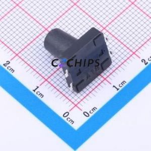 K2-1103SP-T4SW-04 Tactile Switch SMD Switch Round Button 2.5N Vertical Mount 12mm - Product Image 2