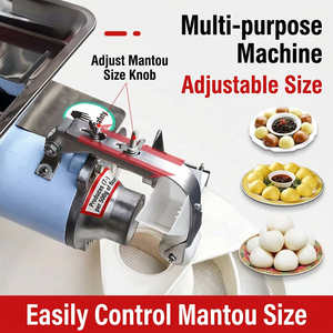 Machine à diviser et à arrondir la pâte entièrement automatique en acier inoxydable, pour la fabrication de boules de pain et de pizza, outil de découpe industriel pour <span class=keywords><strong>boulangerie</strong></span>, <span class=keywords><strong>prix</strong></span> usine - Product Image 2