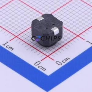 1TS009B-2100-4300-CT Tactile Switch SMD,6x6mm Switch Single Pole Single Throw Round Button 2.1N Vertical Mount - Product Image 2