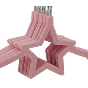 CHARISMA Kids <span class=keywords><strong>appendiabiti</strong></span> in velluto rosa <span class=keywords><strong>appendiabiti</strong></span> <span class=keywords><strong>per</strong></span> <span class=keywords><strong>bambini</strong></span> <span class=keywords><strong>appendiabiti</strong></span> floccati con stella antiscivolo adatti <span class=keywords><strong>per</strong></span> vestiti <span class=keywords><strong>per</strong></span> <span class=keywords><strong>bambini</strong></span> - Product Image 4