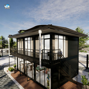 Готовые 2-3-4-5-комнатные сборные дома из контейнеров 20-40 футов, роскошные модульные виллы, портативные мобильные контейнерные дома для улицы - Product Image 3