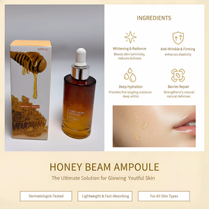 Ampolla de Suero Corporal Honey Beam con Ácido Hialurónico, Iluminador, Antiarrugas, Cuidado de la Piel Coreano a Base de Hierbas para un Brillo Radiante e Hidratación Profunda - Product Image 5