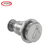 Crochet de fixation pour pare-battage FOYO en acier inoxydable 316, permet un montage rapide des pare-battages de bateau, anticorrosion et robuste pour une utilisation marine à long terme