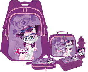 Set <span class=keywords><strong>Zaino</strong></span> Scuola 5 in 1 da 17 Pollici 2026 con Astuccio, Borsa Pranzo, <span class=keywords><strong>Porta</strong></span> Borraccia e 5 Pezzi per Bambini, Confezione Scatola Colorata - Product Image 3