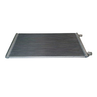 Échangeur de chaleur à micro-canaux en aluminium, condenseur à plaques plates, évaporateur, fabricant de serpentin de condenseur à micro-canaux pour bus