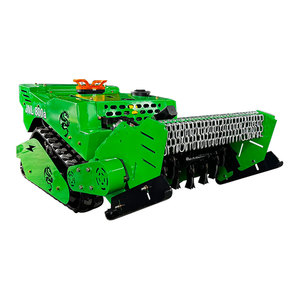 Tondeuse à gazon télécommandée sans pilote GPS, moteur 12/15 CV, tondeuse à fléaux sur chenilles, certifiée CE - Product Image 5