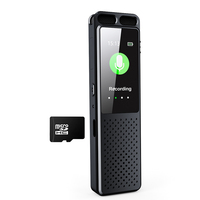 Enregistreur vocal numérique V99 Lecteur MP3 Enregistrement longue distance WAV 1536kbps HiFi Enregistrement sans perte Dictaphone pour conférences