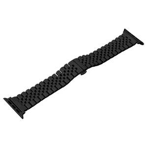 <span class=keywords><strong>Bracelet</strong></span> de montre de luxe en acier inoxydable à 5 perles pour <span class=keywords><strong>Apple</strong></span> <span class=keywords><strong>Watch</strong></span> Series 38/40/41/42/44/45mm <span class=keywords><strong>Bracelet</strong></span> de montre en métal élégant pour hommes - Product Image 5