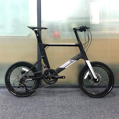 Java CL-CB 20 Inch Carbon Fiber BMX Mini Road Bike for Adults