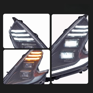 Para Nissan 370Z Actualización de montaje de faros con faros LED luces de circulación luces de flujo señal de giro Plug-and-Play 2008-2019 - Product Image 3