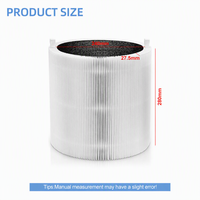 Filter Hepa Asli Cocok untuk Blue Air Blue Pure 311i+ Filter Partikel Karbon Aktif untuk Penggunaan Rumah Tangga