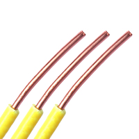 Precio de fábrica 450/750V uso doméstico Cable de cobre sólido 1,5/2,5/4/6/10mm2 cables eléctricos chaqueta de PVC para calefacción Auto Industrial
