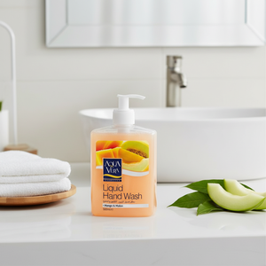 AquaVera Savon liquide pour les mains et Wash-500ml-Antiseptic pour les mains Formule chimique-Parfum de mangue et de melon - Product Image 3