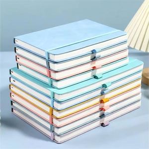 X1024 Wholesale Custom Logo A5 <b>Notebook</b> Elastic Strap Pen Holder PU Leather Journals <b>Notebook</b> Hardcover Diary Note <b>Books</b> - Product Image 2