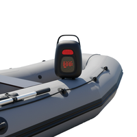 Nuevo Diseño 2026 Bomba Eléctrica Portátil con Pantalla LCD, 5200mAh, para Inflar Embarcaciones de Goma y Canoas