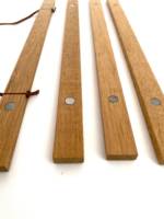 Cadre magnétique en bois de teck pour affiches, personnalisable avec logo, cadre photo, barres de tension en bois pour toiles, pour usage domestique - Vente en gros