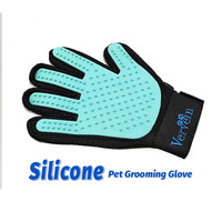 Gant de toilettage portable 2-en-1 en silicone pour animaux de compagnie (chiens et chats) – Élimination des poils et lavage – Le plus vendu