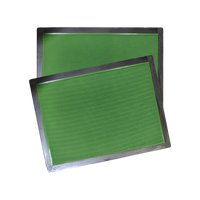 Moule en feuille d'EVA avec motif de massage, revêtement en téflon, cadre fixe, angle conique de 45 degrés pour la production de feuilles d'EVA expansées pour tongs